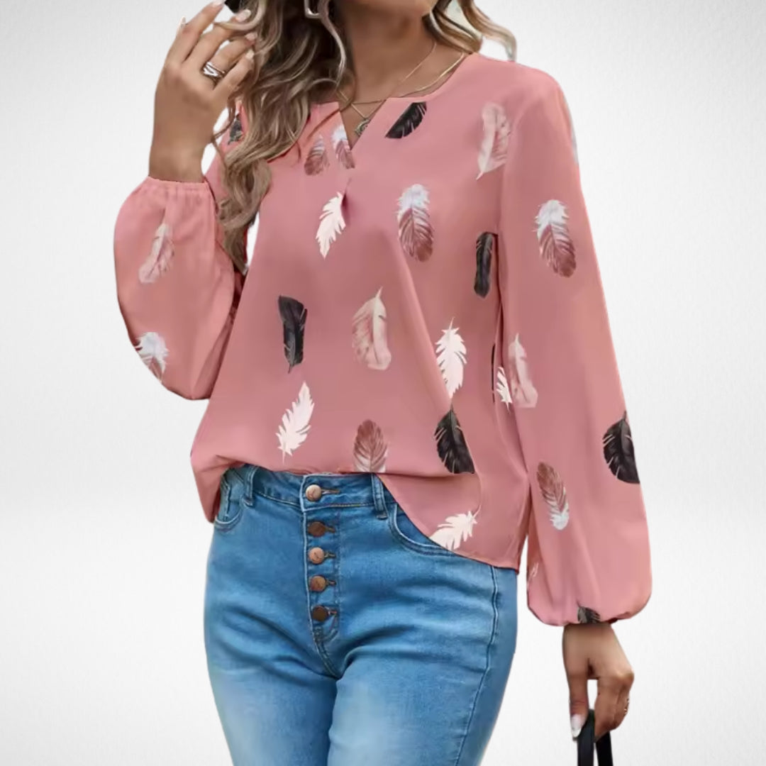 Women's Confidence Fit Blouse in Pink