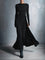 Women's Maxi dress with side knot in Black