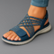 Levila Comfort Sandals in Blue