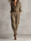 Brown Jumpsuit with Sophisticated Details, photo 2