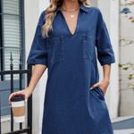 Josephine Casual Denim Dress, photo 3