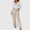 Elegant Two-Piece Set (INCLUDING A FREE BELT) in Khaki