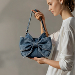 Women's Bow Denim Bag, photo 2