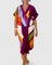 Cymarie Comfortable Dress in Purple