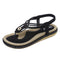 Jenna Comfort Sandals in Black
