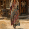 Women's Dress – Feminine Flowy Relaxed Fit in Multicolored