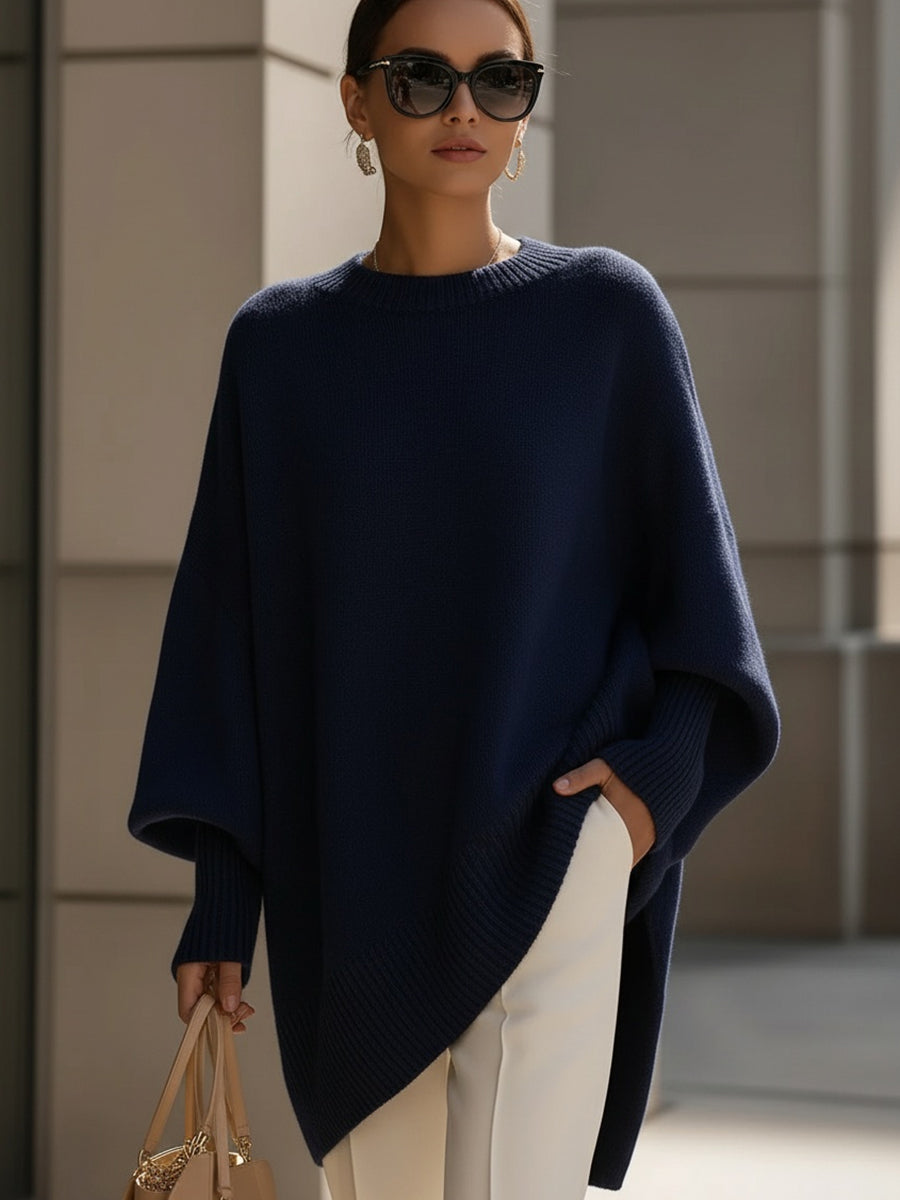 Women's Oversized Batwing-Sleeve Sweater, photo 5