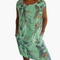 Nicole Comfortable Dress in Green