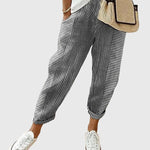 Women's Elegant Autumn Pants in Black