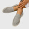 Molly Comfort Loafers in Light Gray