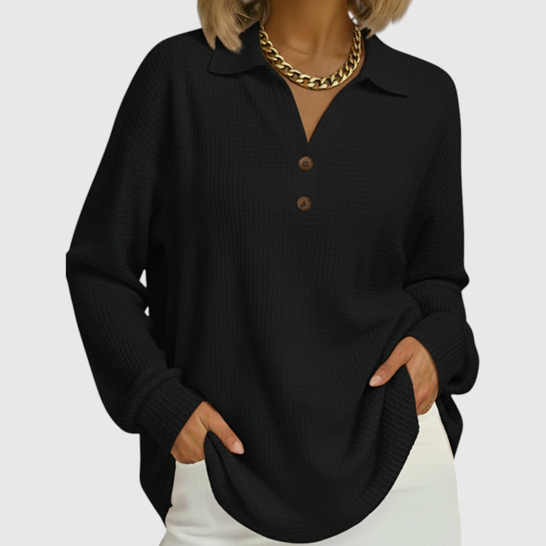 Women's Sweater – Cozy Elegance for Winter in Black