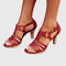 Carla Comfort Heels in Scarlet Red