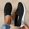 Comfort Flats for Sensitive Feet in Black