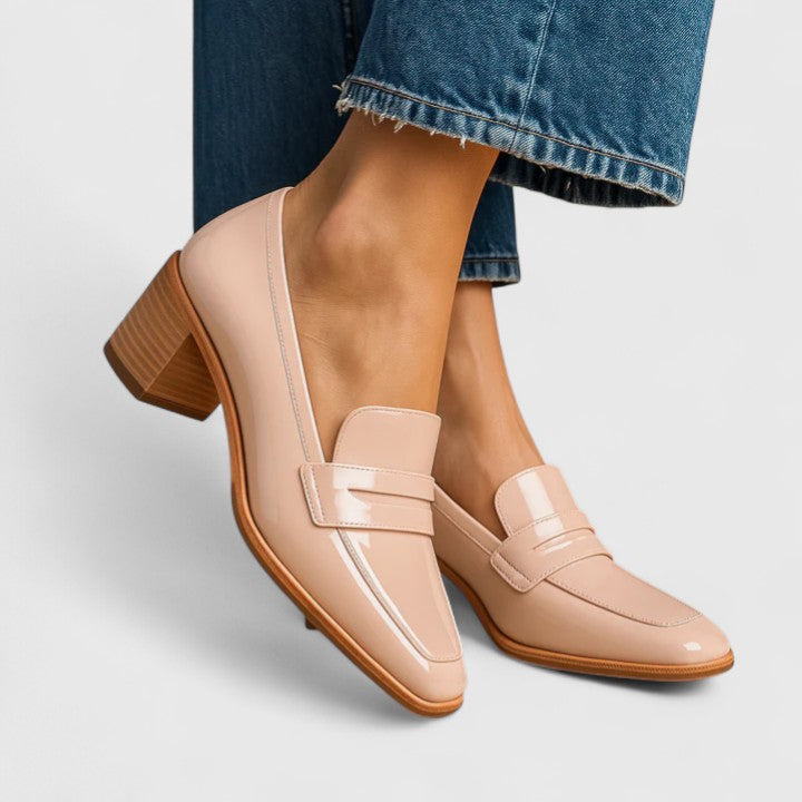Mykzelle Comfort Loafers in Beige
