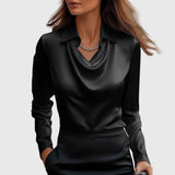 Women's Elegant Blouse – Nova in Black