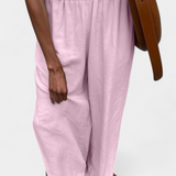 Sleeveless Cotton-Linen Wide-Leg Set, photo 8