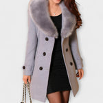 Women's Warm Winter Coat in Gray