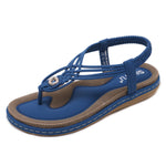Jenna Comfort Sandals in Blue