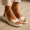 Wanda Open-Toe & Non-Slip Sandals in White