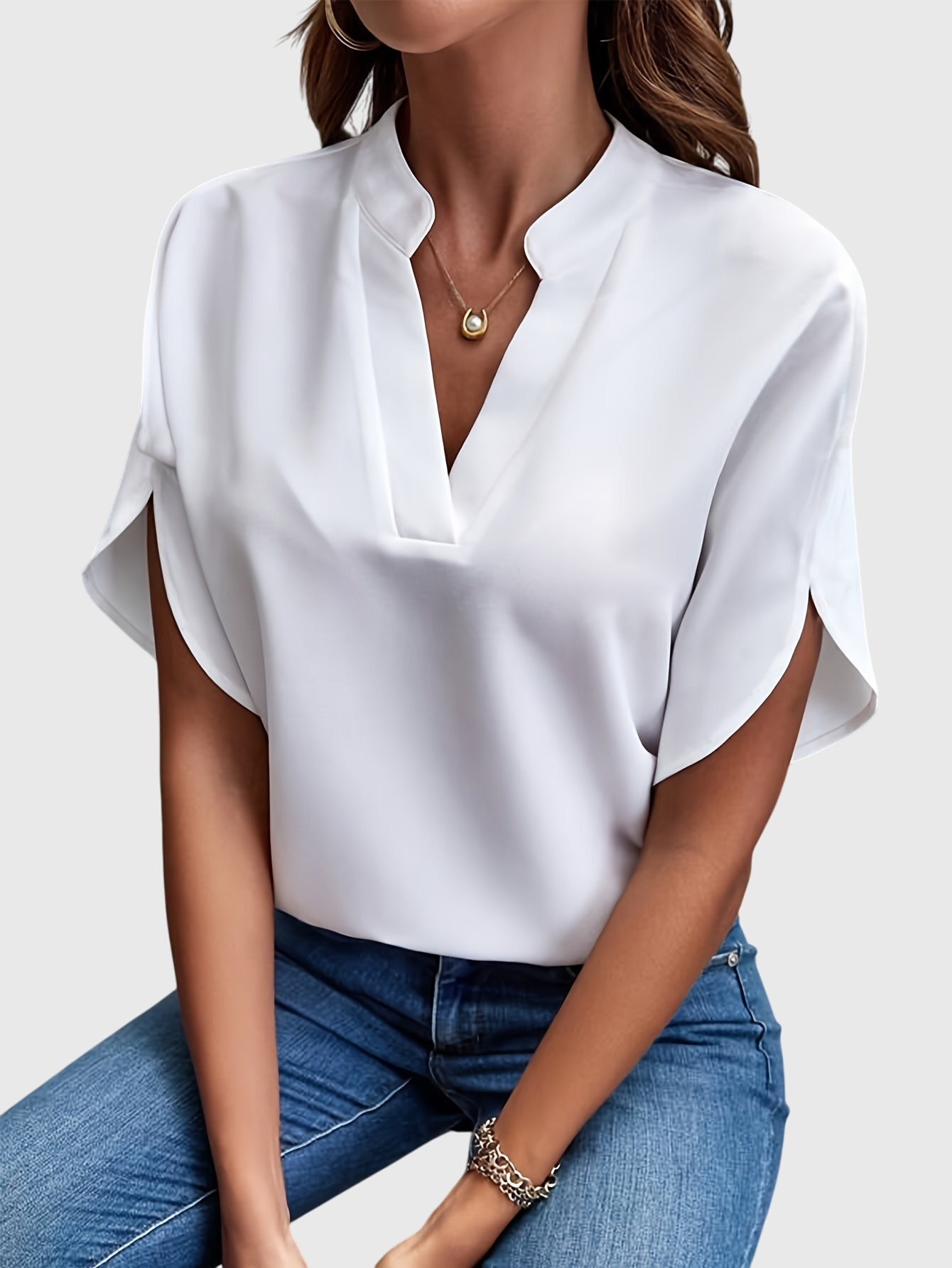 Women's Elegant Blouse – Hailey, photo 3