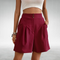 Mina Everyday Shorts with a Relaxed Fit in Red