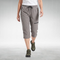 Outdoor Capri Pants with a Relaxed Fit in Gray
