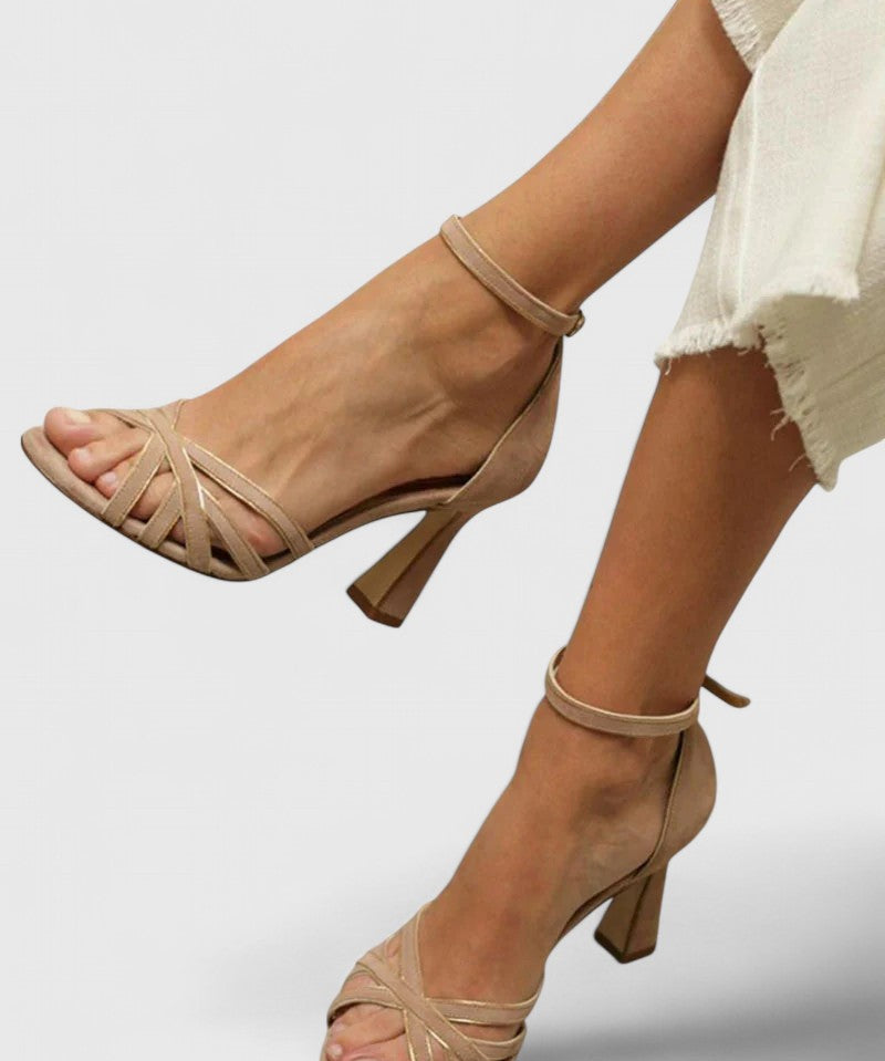 Daniliza Elegant Heels in Brown