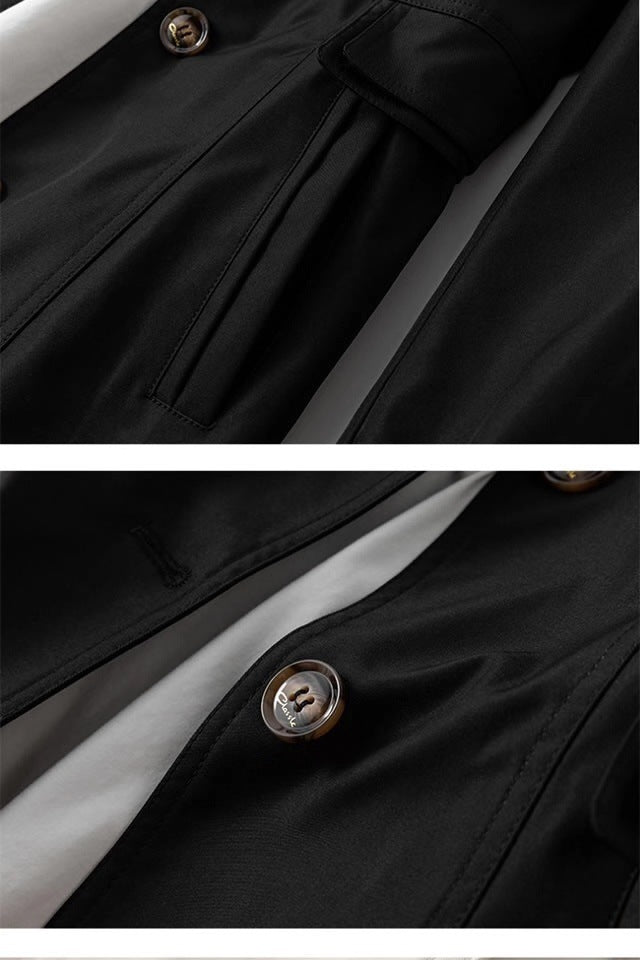 Women's Tailored Button-Front Trench Coat, photo 6