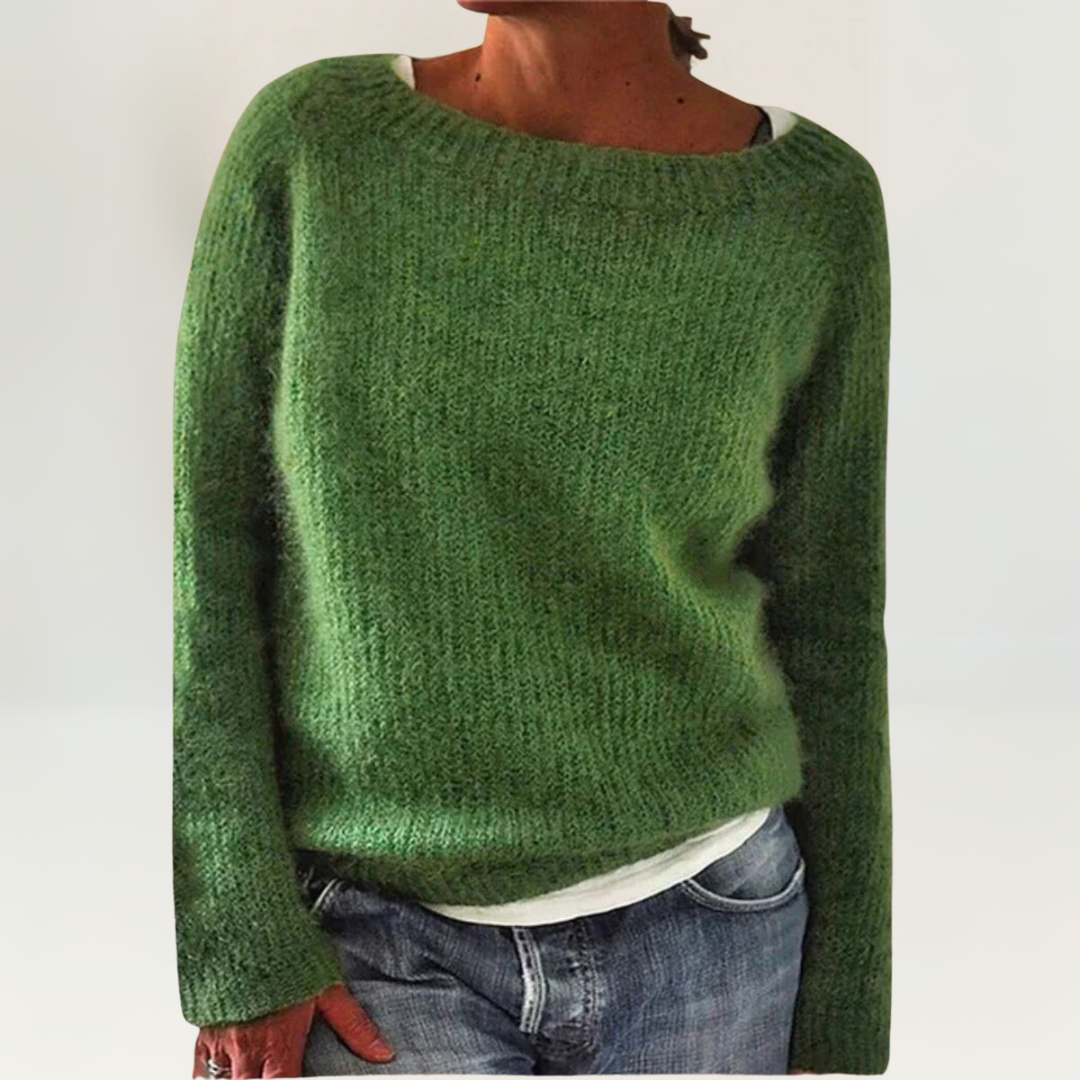 Suzy Cozy Sweater in Green