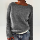 Suzy Cozy Sweater in Gray
