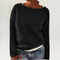 Suzy Cozy Sweater in Black