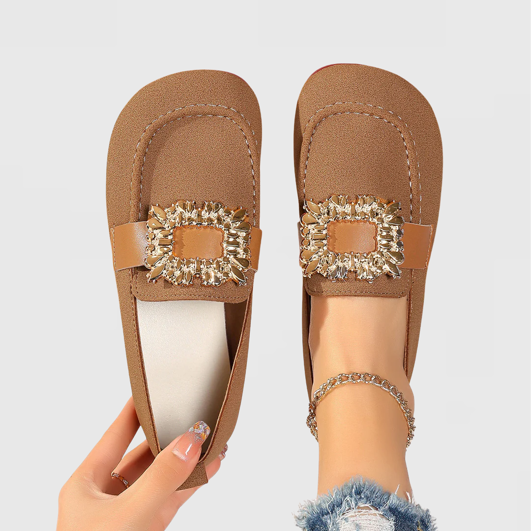 Cataleyrah Comfort Loafers in Brown