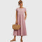 Fenella Comfortable Midi Dress in Rose