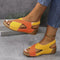 Women's Ultra Comfortable Sandal in Orange