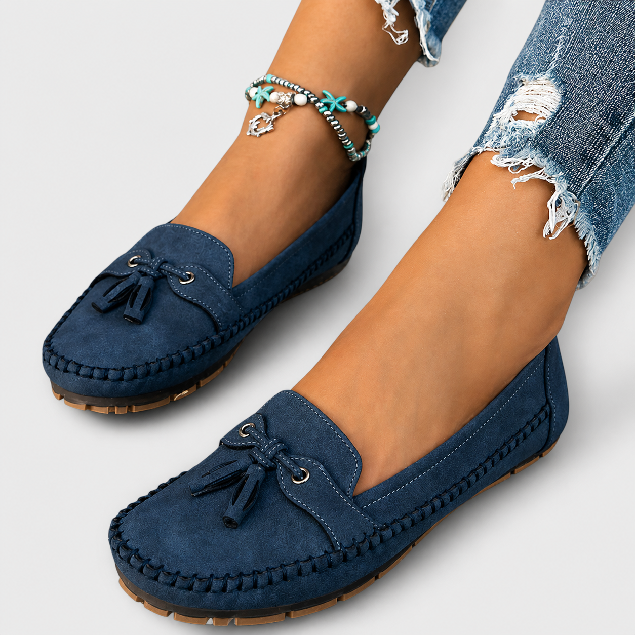 Lise Loafers in Blue