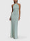 Anzhelia Sophisticated Maxi Dress in Lagoon