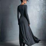 Women's Maxi Dress with Side Knot – Naomie, photo 9