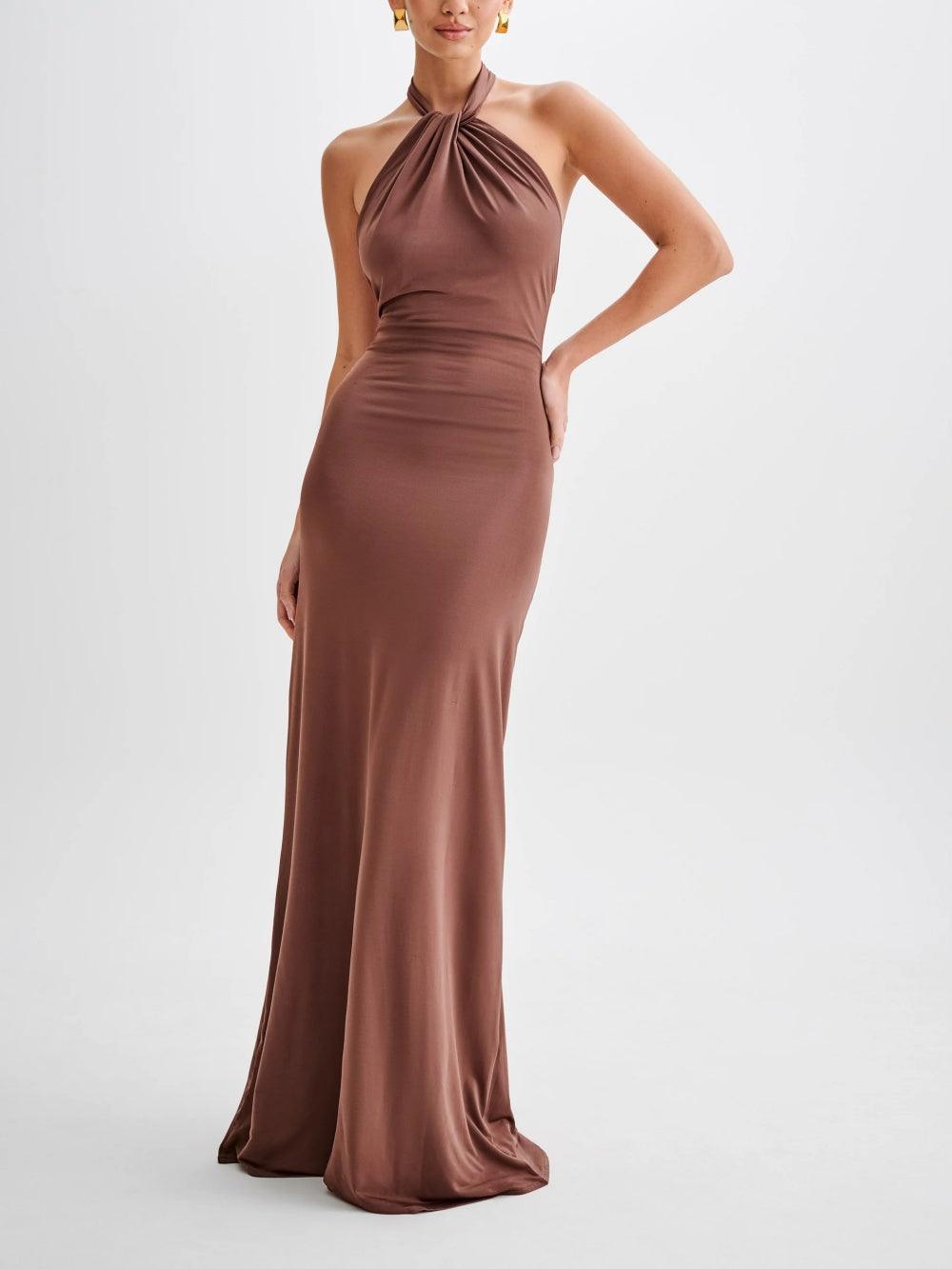 Anzhelia Sophisticated Maxi Dress