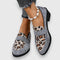 Brunika Comfortable Loafers in Gray