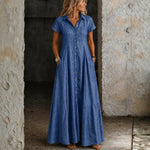 Women's Long Denim Dress