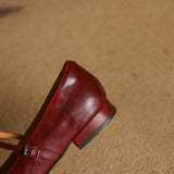 Women's Woven Square-Toe Mary Jane Flats, photo 14