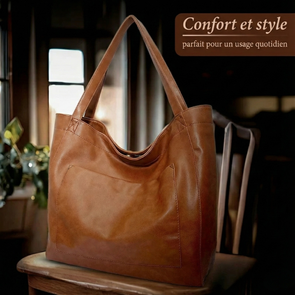Aurora Vintage Leather Shoulder Bag, photo 3