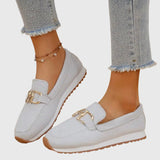Susana Comfort Loafers in White