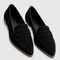 Women's Soft Suede Comfort Slippers in Black