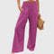 Women's Airy and Elegant Pants in Pink