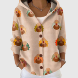 Layla Cozy Hooded Knit Cardigan