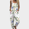 Hazel Comfortable printed jumpsuit in White