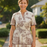 Women's Classic Toile Maxi Dress, photo 3