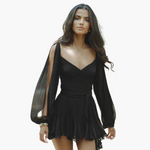 Women's Mini Dress with Balloon Sleeves, photo 5