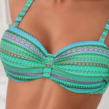 Women's Two Piece Swimsuit with Striped Print, photo 7